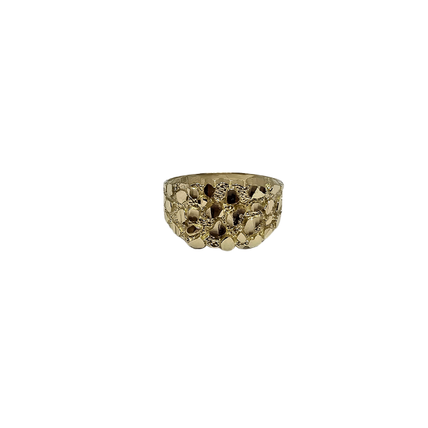 10k Gold Nugget Ring