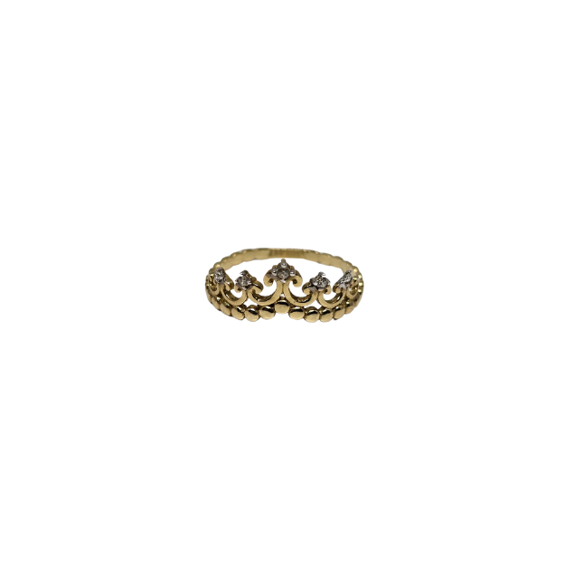 10k Gold Hanna Crown Ring
