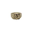 10K Gold Nugget  Men’s Ring