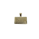 DAD - 10K Gold  Pendant