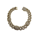 10k 13mm Gold Bracelet New