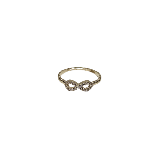 Gold Ring infinity 10k for Female