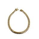 6mm Miami Cuban Link Bracelet 10K Yellow Gold CC-0007