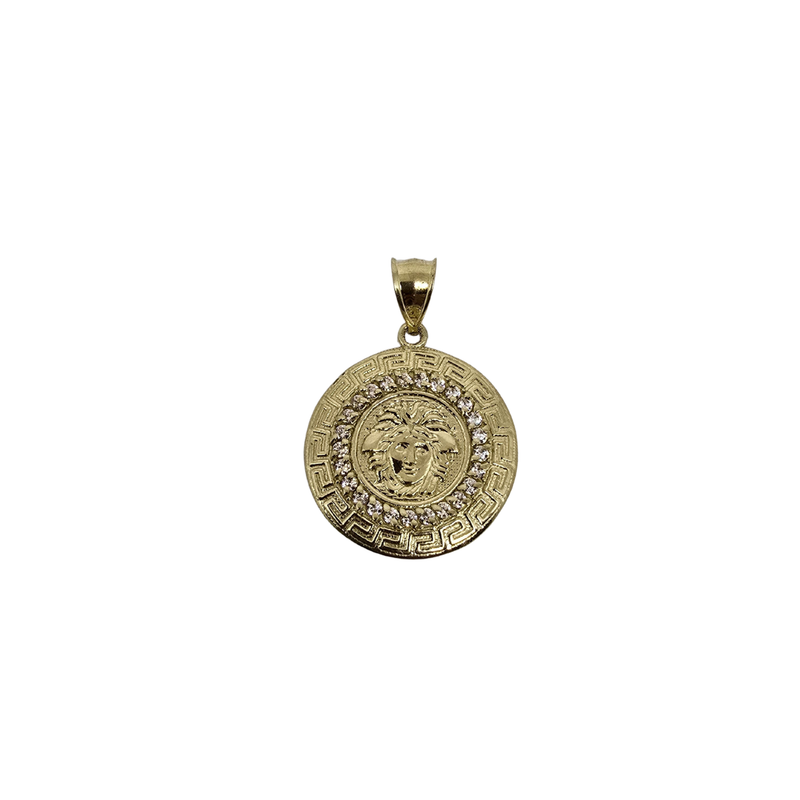 Medusa  - 10K Gold  Pendant