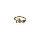 10k Gold Women Ring Love  New