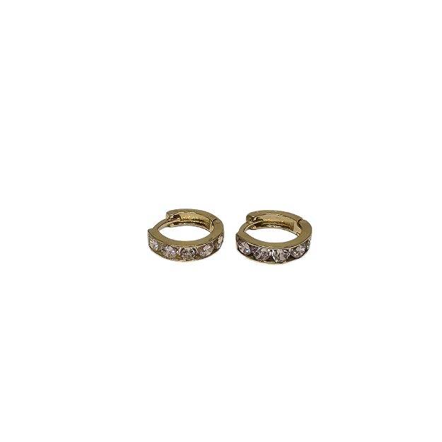 10k Huggies Earring Yellow Gold