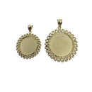 10k All Gold Memory Pendant
