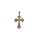 10K Yellow Gold Cross Pendant – Pure Craftsmanship, Divine Shine