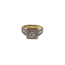 0K Gold Engagement Ring with 1.00ct Diamonds