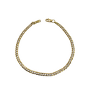 4.5mm Miami Cuban Link Bracelet or jaune 10K Box-002