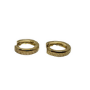 10k 3.5mm Meduza  earrings NEW