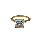 14k 3.03ct Princess Cut Shape VS diamonds