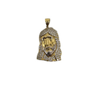 10k Gold Jesus Pendant New