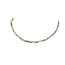 Bracelet Méduse 4mm or jaune 10K or blanc or rose 3tons