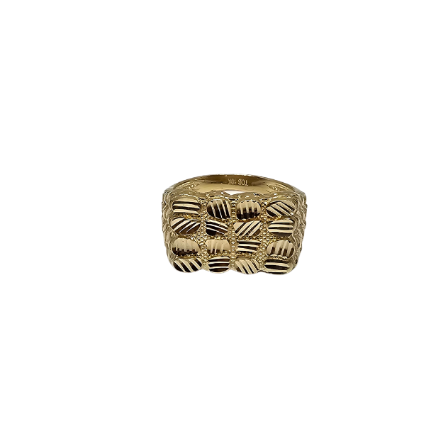 10K Gold Nugget Ring New Sindy-06