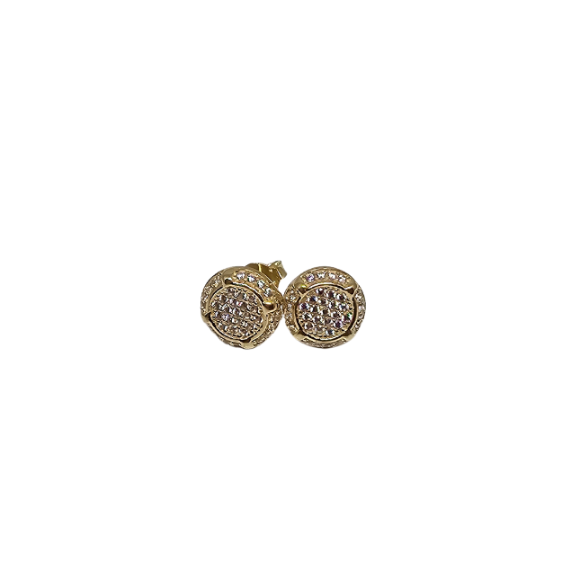 10k  Earring Yellow Gold