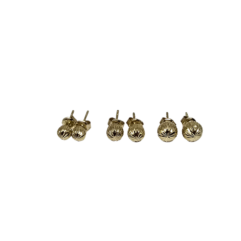 10k Yellow gold earring new MBS-073