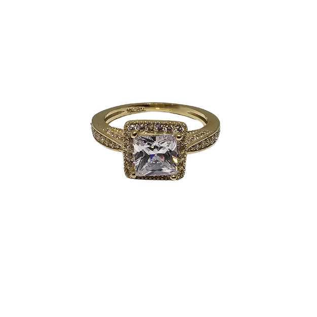 10k Gold  Women Stone  Ring New cali-103