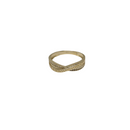 Endless Shine – 10K Yellow Gold Infinity-Inspired Ring