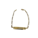 Bracelet Bébé Chaîne Figaro Or Jaune 10K BABY-002