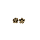 10k Flower Earring Yellow Gold