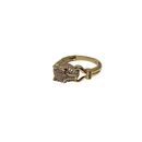 10k Gold Panther Ring