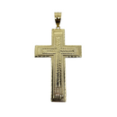 10k Large Gold Cross