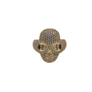 10K Gold Skull Ring New CAL-007