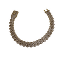 Bracelet en or jaune de Monaco 10k 5mm