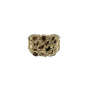 10k Gold Nugget  Men Ring New