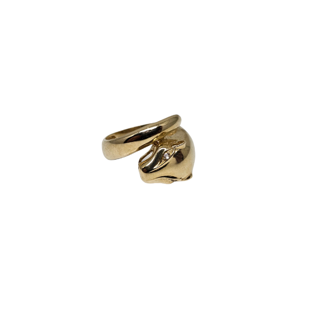 10k Gold Leopard Ring