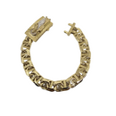 10k 11mm Gold Bracelet New