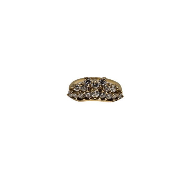 10k Gold Nova Crown Ring