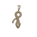 10K Yellow Gold Snake Pendant – Mystique and Luxury Combined