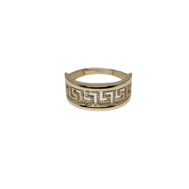 10k Gold Medusa design Women Ring New