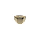 Men’s Solid 10K Yellow Gold Ring – Timeless Simplicity