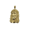 10k Gold Jesus Pendant New
