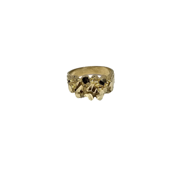 10k Gold Nugget-26 Ring