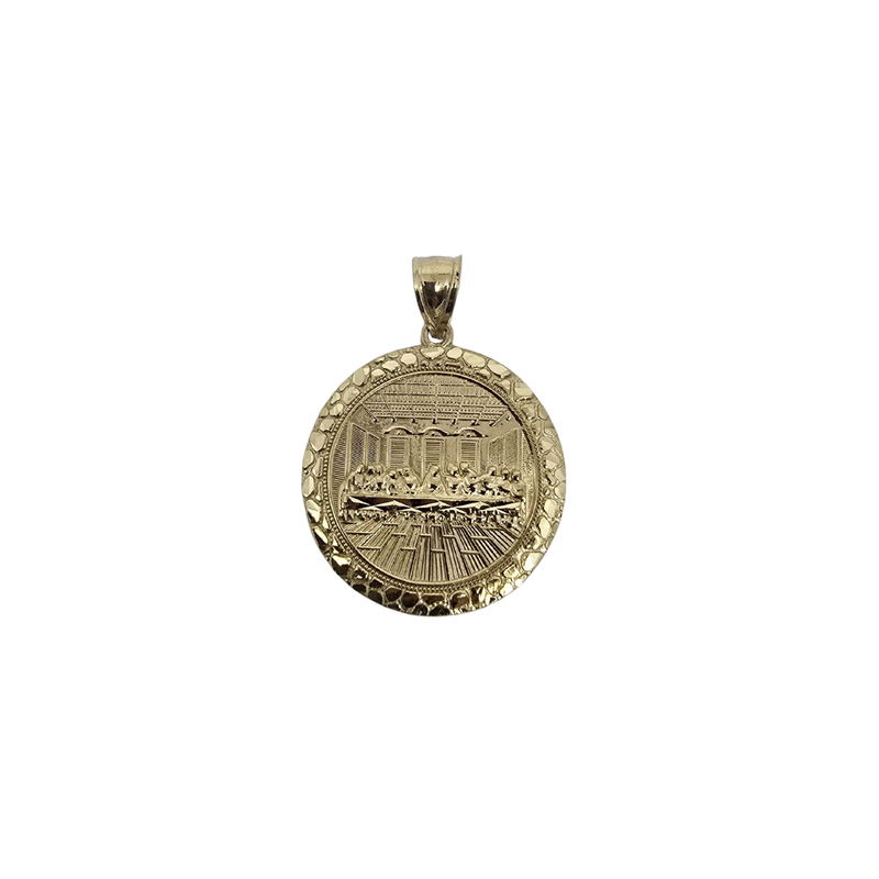 The last supper nugget  - 10K Gold  Pendant