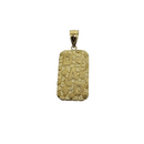10k Gold Dad Pendant New