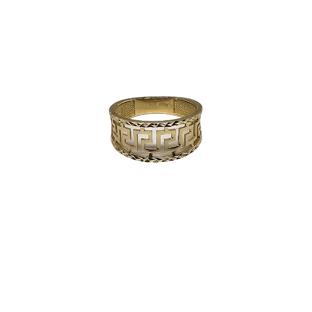 10k Gold Medusa design Women Ring New