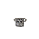 14k 3.24ct Princess cut Shape VS Diamonds