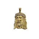 10k Gold Jesus Pendant New