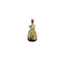 10k Money Bag Pendant