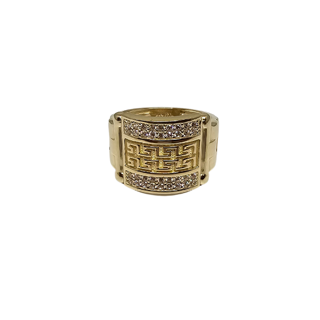 10K Gold James Ring New HRT-01