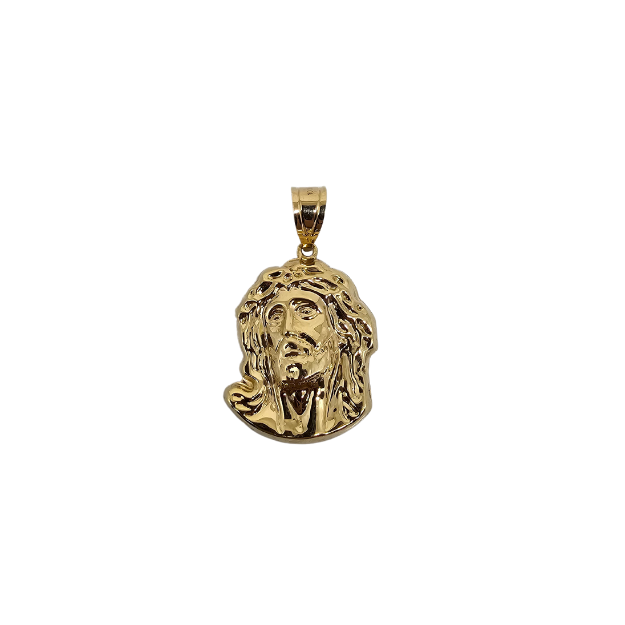 10k gold Jesus pendant NEW