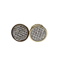 10K 0.53CT VVS/VS Diamond Stud Screw Back