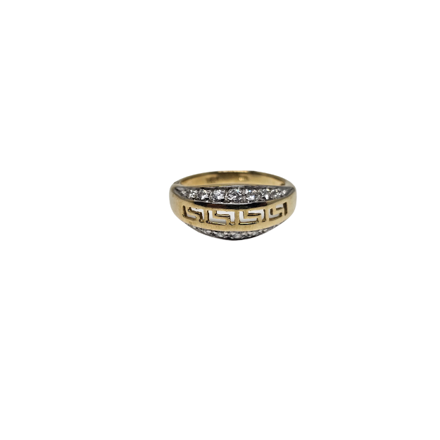 10k Gold Mary Ring