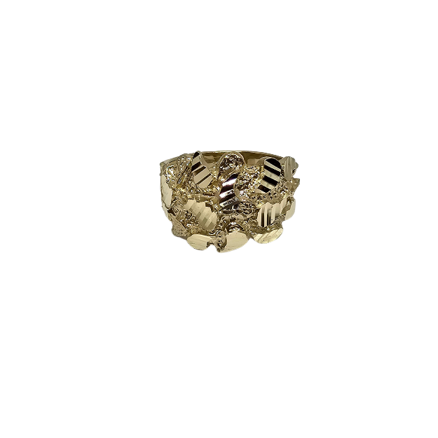 10k Gold Nugget Ring