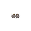 Boucles d'oreilles 10K bicolores avec 0,40ct de diamants naturels